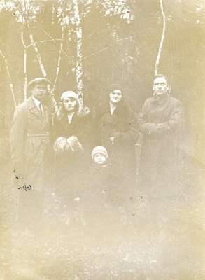 Obraz pod tytułem "Rodzina Józefa Muszałowskiego"